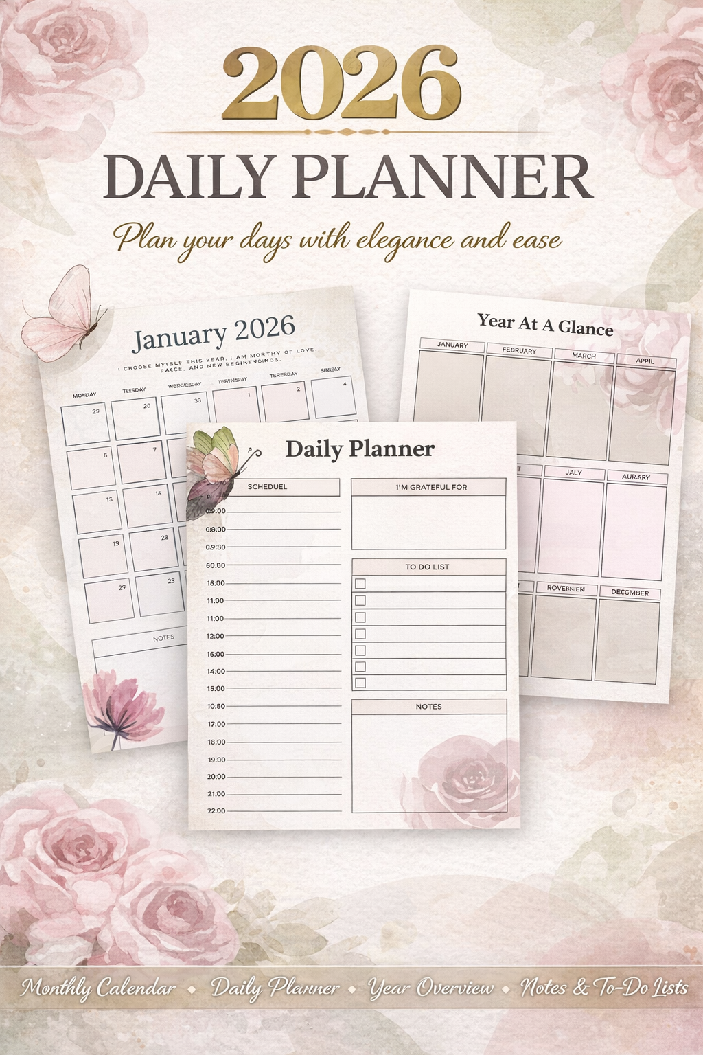 Daily Planner Mockup